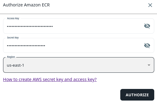 Amazon ECR Login