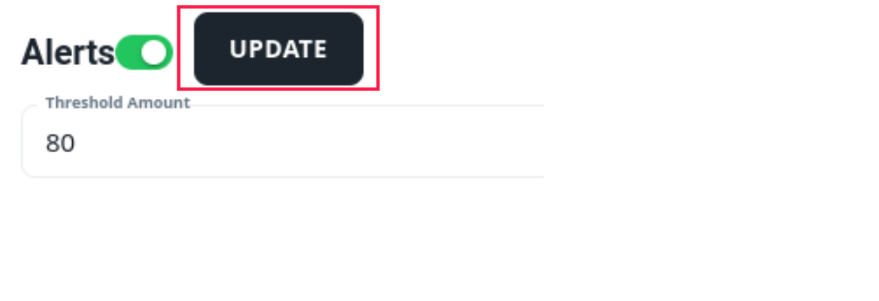 alert update