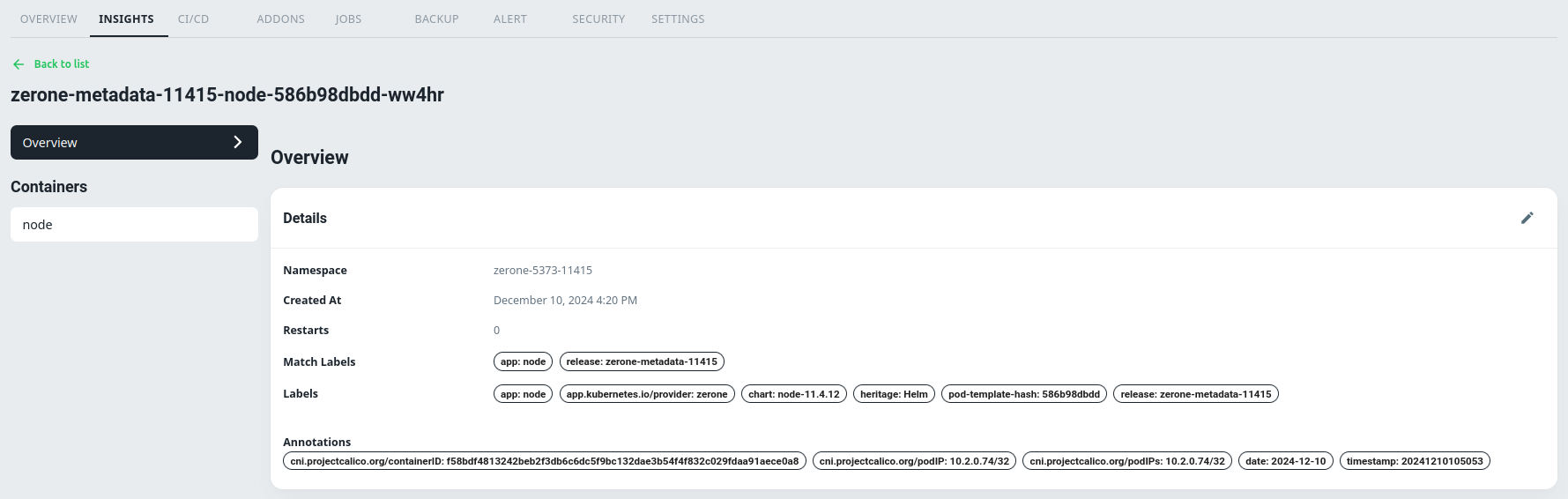 insights overview