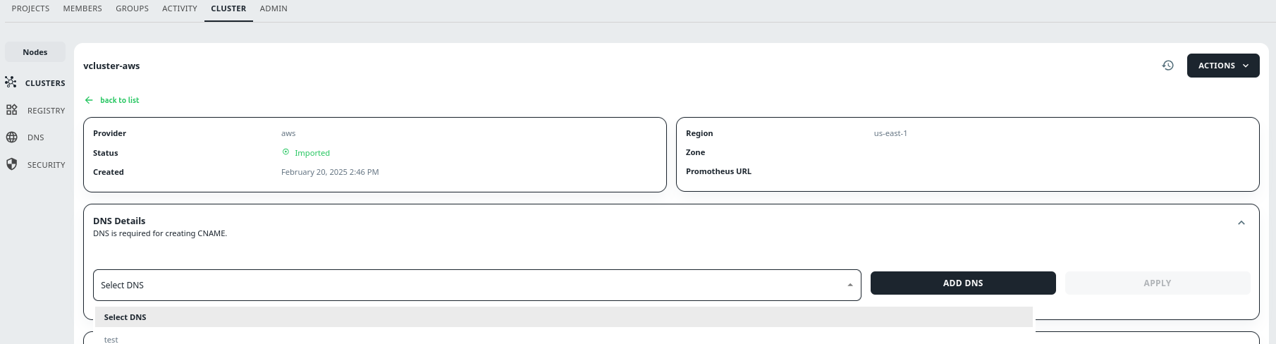 Cloudflare DNS