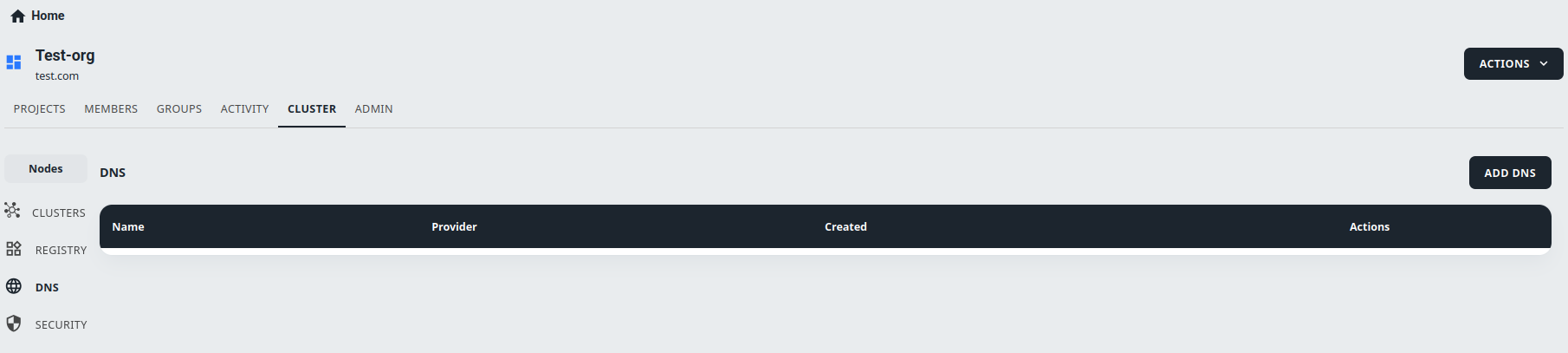 navigate dns