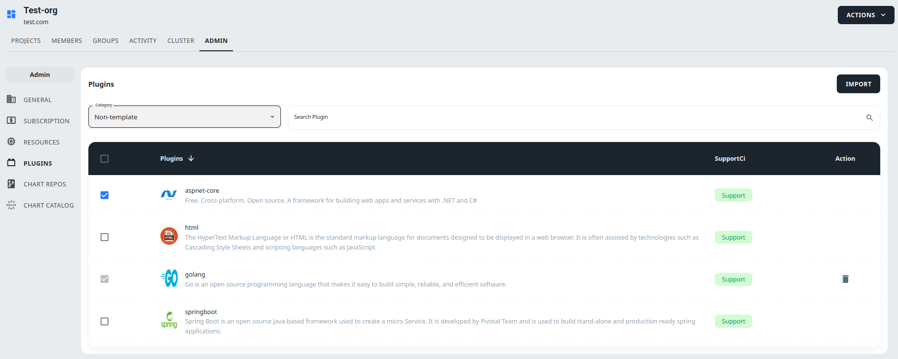 navigate plugin