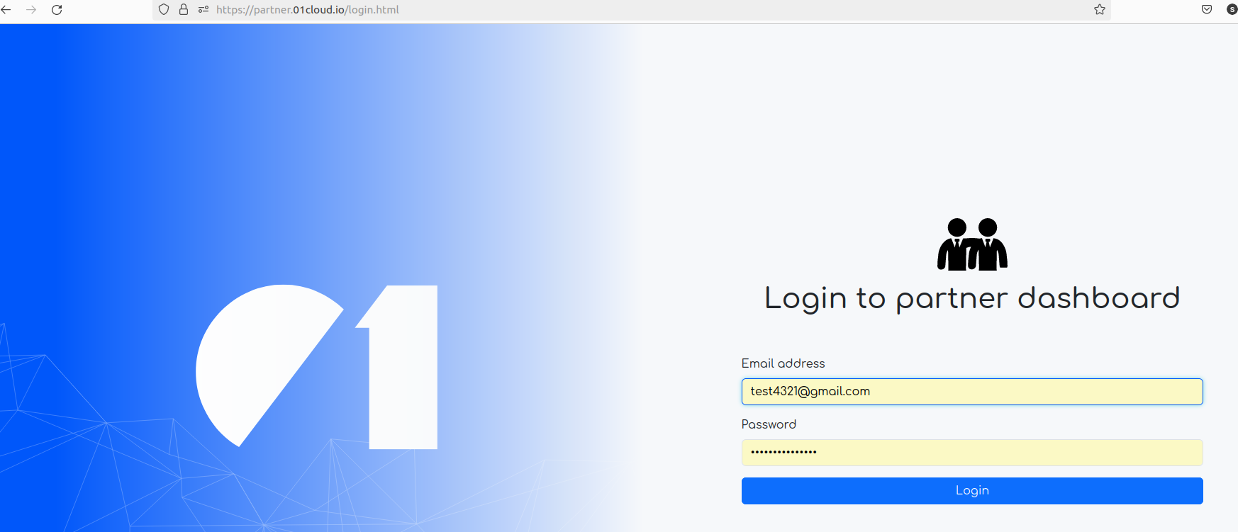partner login