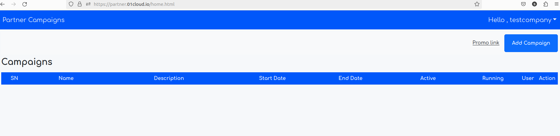 partner page