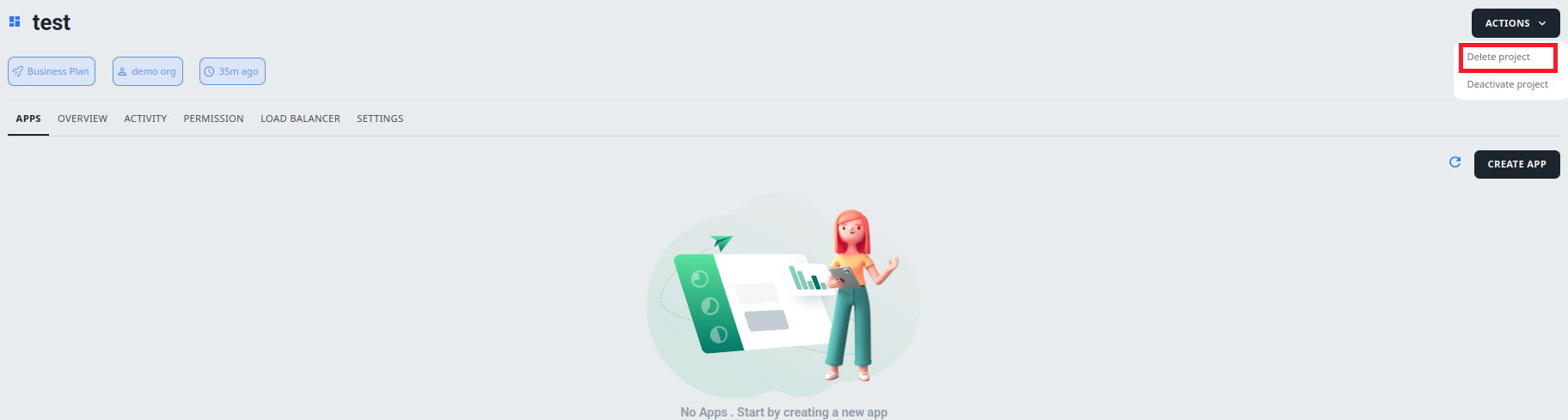 action button