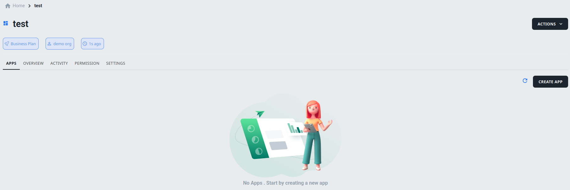 Create Project Page